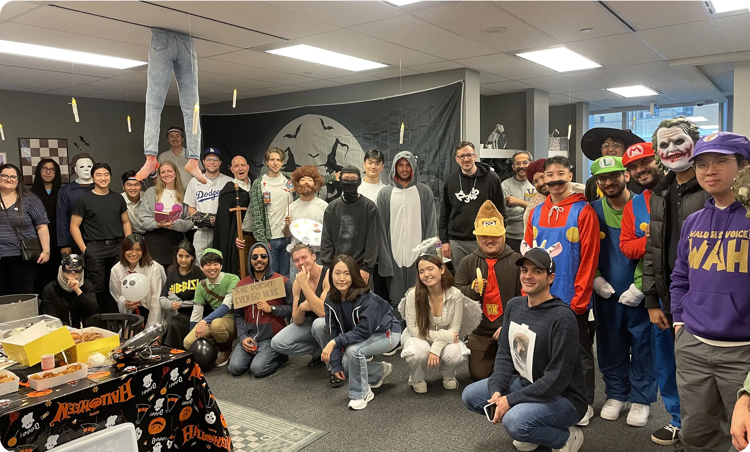 Beatdapp Halloween celebration